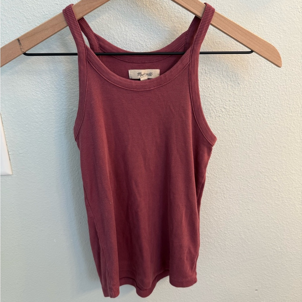 Madewell Supima Rib '90s Tank - Picture 4 of 6